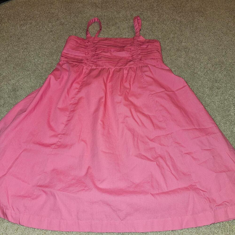 Pink abercrombie kids dress with